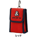 ベストスポーツ and per se（アンパスィ）製品。and per se 距離計ポーチ(ユニセックス) 26SS AUS7056