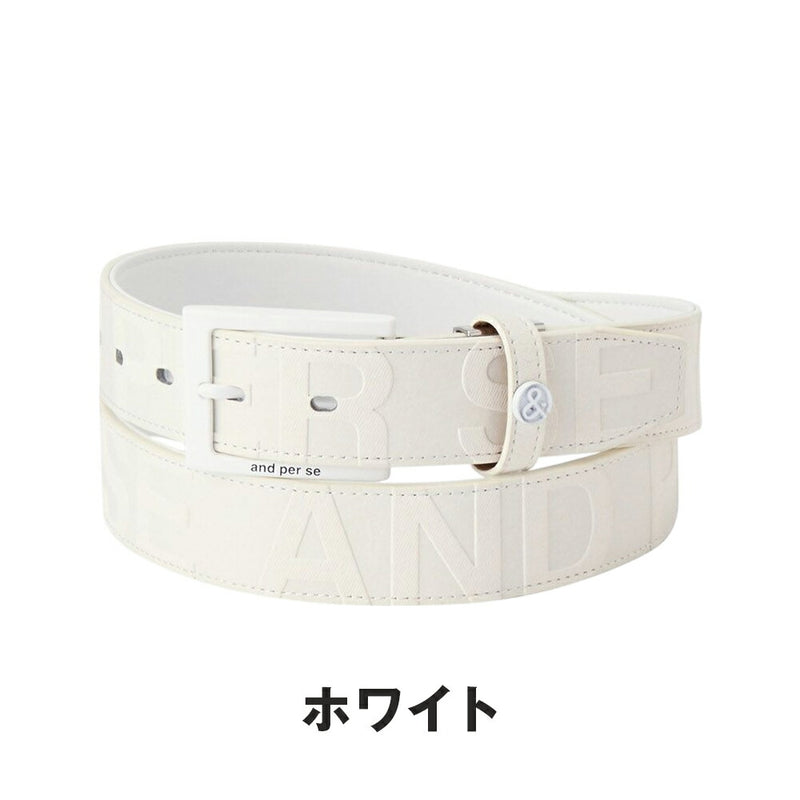 ベストスポーツ and per se（アンパスィ）製品。and per se ロゴベルト(ユニセックス) 25SS AUS7445