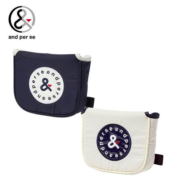 ゴルフ and per se（アンパスィ）製品。and per se パターカバー(マレット型)(ユニセックス) 25FW AUS8365