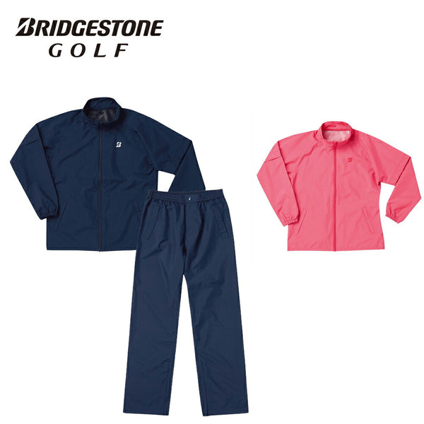 割引対象商品（3,000円以上） BRIDGESTONE（ブリヂストン）製品。BRIDGESTONE レディス レインブルゾン・レインパンツ 上下セット 24SS 84G51