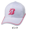ベストスポーツ BRIDGESTONE（ブリヂストン）製品。BRIDGESTONE レディスプロモデルハーフメッシュキャップ 24SS CPG353