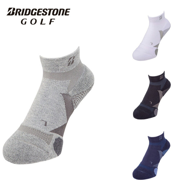 ゴルフ用品 2024年春夏 BRIDGESTONE（ブリヂストン）製品。BRIDGESTONE シングルX 3Dソックス ベーシック(アンクル丈) 24SS SOG315