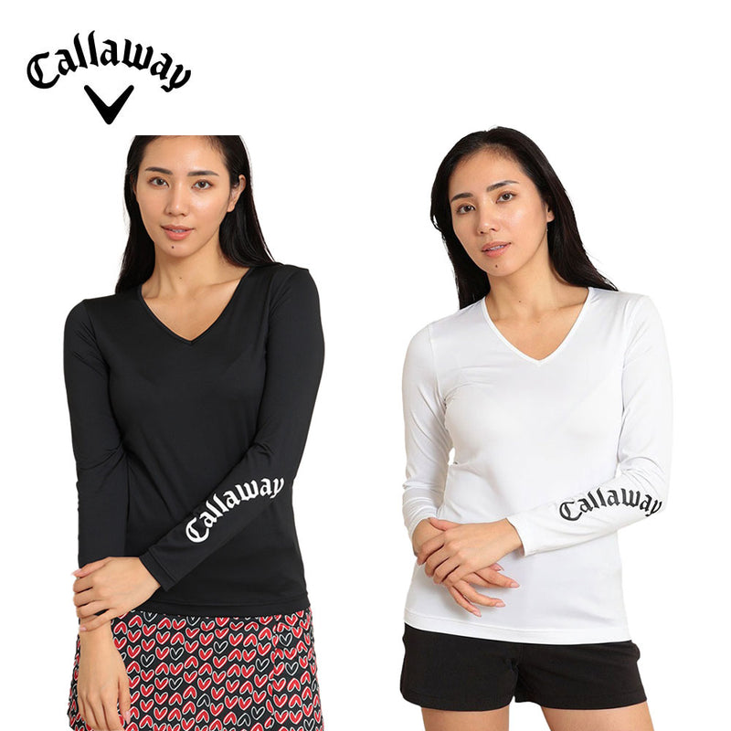 ベストスポーツ Callaway クールコア天竺Vネックインナーシャツ 25FW C24932201