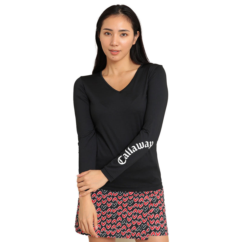 ベストスポーツ Callaway クールコア天竺Vネックインナーシャツ 25FW C24932201