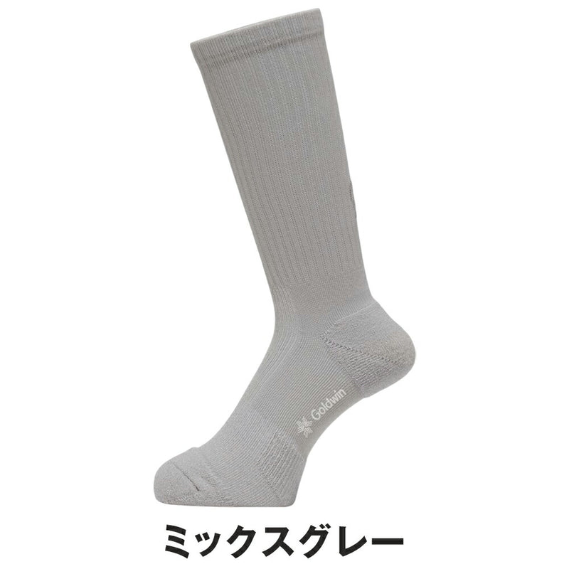 ベストスポーツ Goldwin（ゴールドウイン）製品。Goldwin C3fit ペーパーファイバーアーチサポートパイルミッドカットソックス ユニセックス GC25101