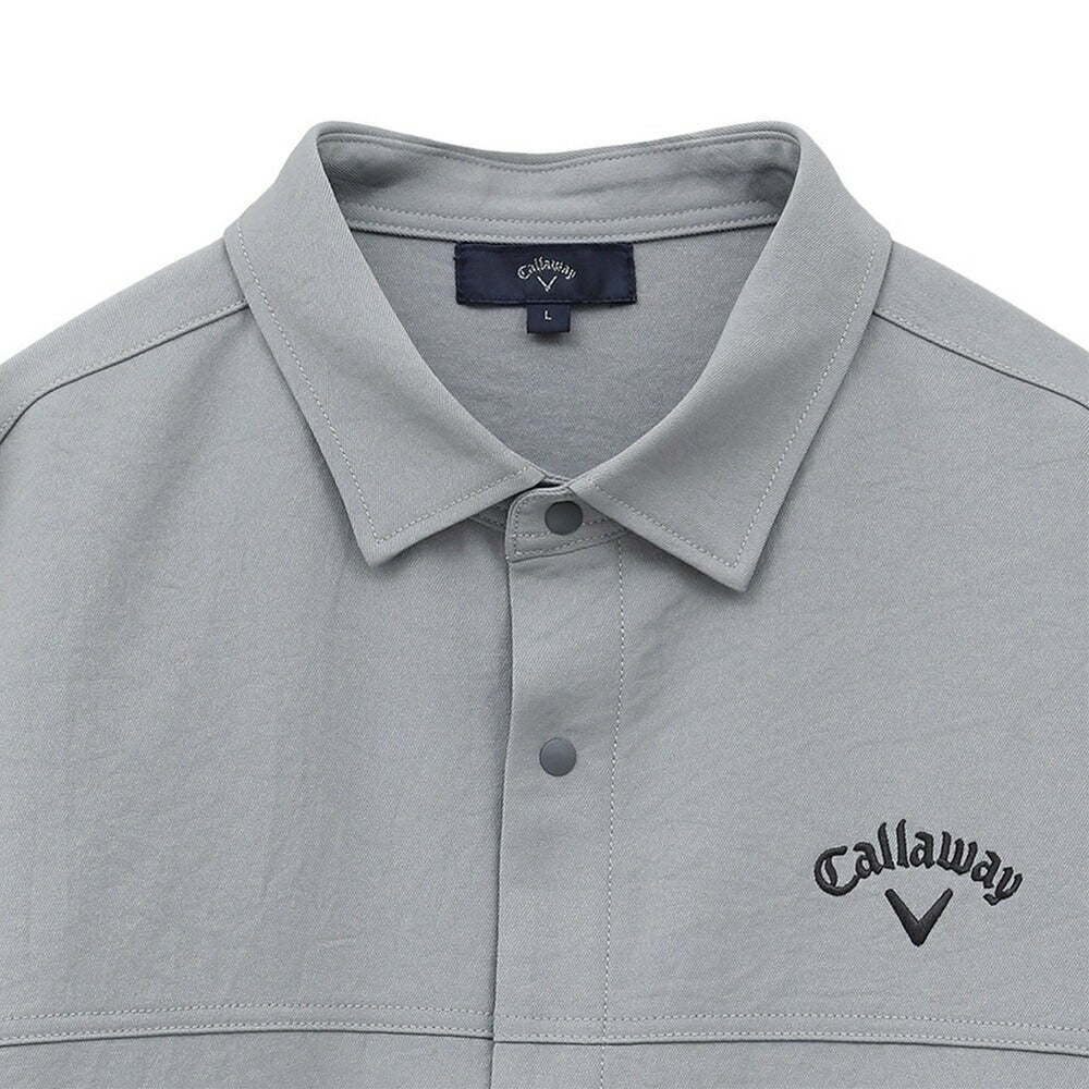 Callaway 8WAYストレッチ シワツイル&チェックプリントシャツ
