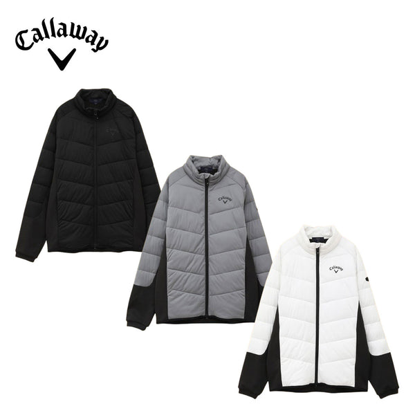 割引対象商品（3,000円以上） Callaway（キャロウェイ）製品。Callaway スターストレッチ＆フリース ドッキングブルゾン 24FW C24217109