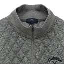 ベストスポーツ Callaway（キャロウェイ）製品。Callaway キルトジャカードスウェット 24FW C24217112