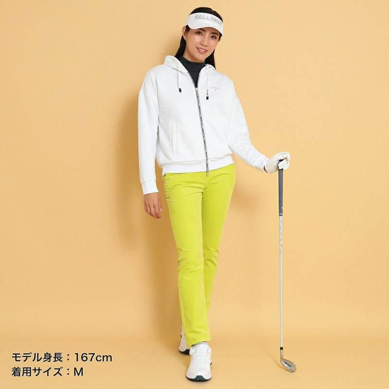 ベストスポーツ Callaway（キャロウェイ）製品。Callaway キルトスウェットフルジップパーカー 24FW C24217206