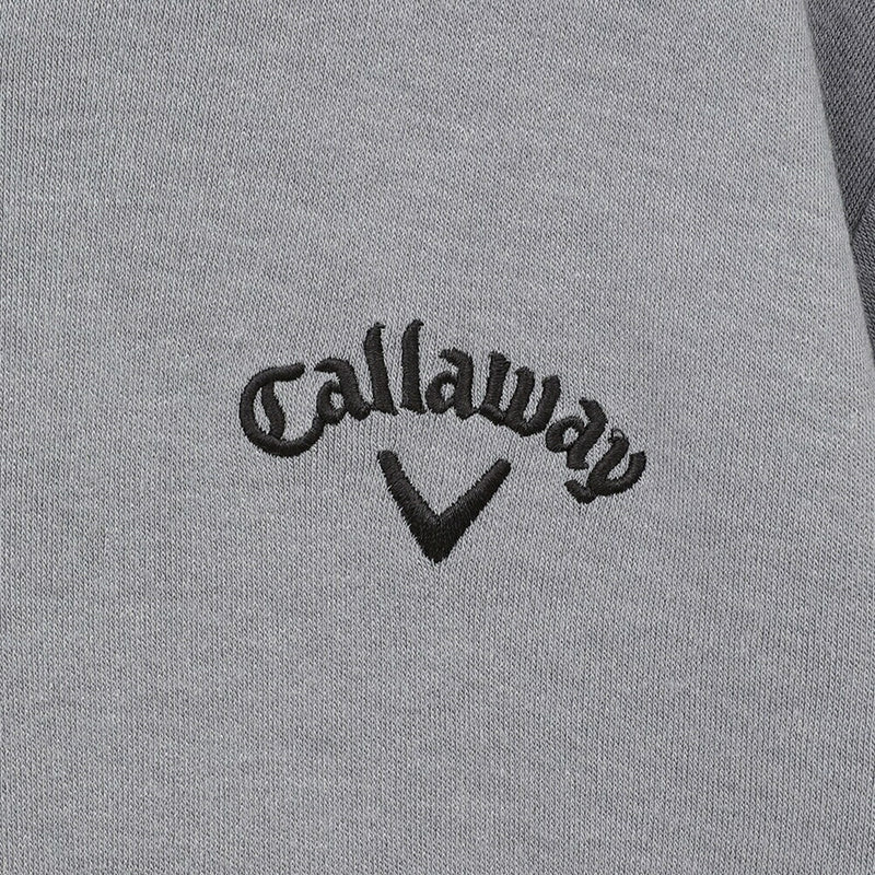 ベストスポーツ Callaway（キャロウェイ）製品。Callaway 裏起毛スムースモックネックシャツ 24FW C24233108