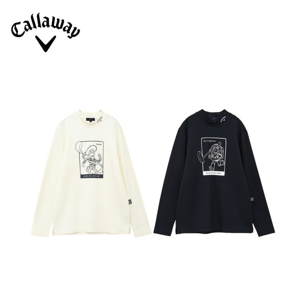 割引対象商品（3,000円以上） Callaway（キャロウェイ）製品。Callaway ToyStory / Callaway Collection ポンチモックネックシャツ 24FW C24233130