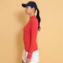 ベストスポーツ Callaway（キャロウェイ）製品。Callaway メタリックロゴ長袖モックネックシャツ 24FW C24233200