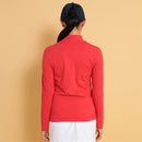 ベストスポーツ Callaway（キャロウェイ）製品。Callaway メタリックロゴ長袖モックネックシャツ 24FW C24233200