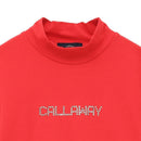ベストスポーツ Callaway（キャロウェイ）製品。Callaway メタリックロゴ長袖モックネックシャツ 24FW C24233200