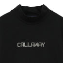 ベストスポーツ Callaway（キャロウェイ）製品。Callaway メタリックロゴ長袖モックネックシャツ 24FW C24233200
