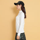 ベストスポーツ Callaway（キャロウェイ）製品。Callaway メタリックロゴ長袖モックネックシャツ 24FW C24233200