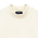 ベストスポーツ Callaway（キャロウェイ）製品。Callaway メタリックロゴ長袖モックネックシャツ 24FW C24233204