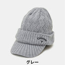 ベストスポーツ Callaway（キャロウェイ）製品。Callaway ツバ付きニットキャップ 24FW C24291123