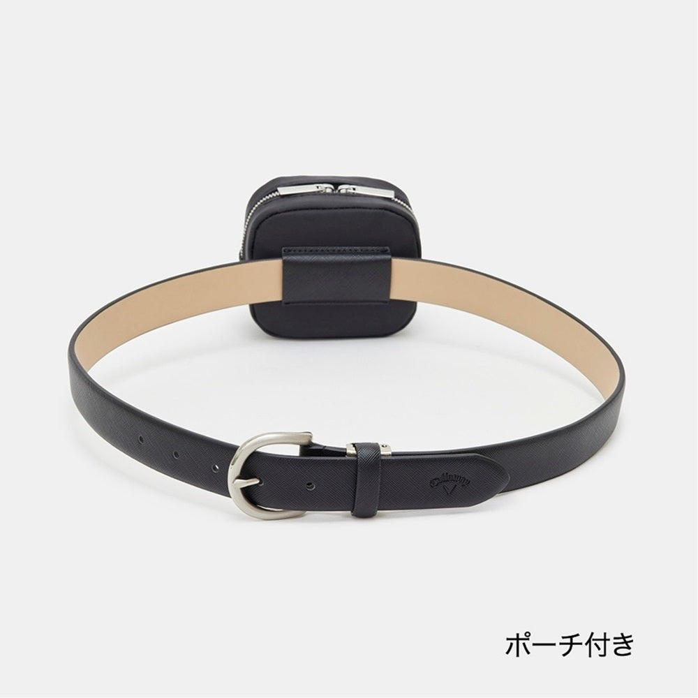 テイラーメイド　ゴルフ　ポーチ付きベルト Amazon | テーラーメイド(TAYLOR MADE) W ベルトポーチ ブラック