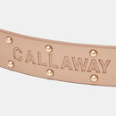 ベストスポーツ Callaway（キャロウェイ）製品。Callaway ロゴエンボススタッズベルト 24FW C24292204