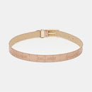 ベストスポーツ Callaway（キャロウェイ）製品。Callaway ロゴエンボススタッズベルト 24FW C24292204