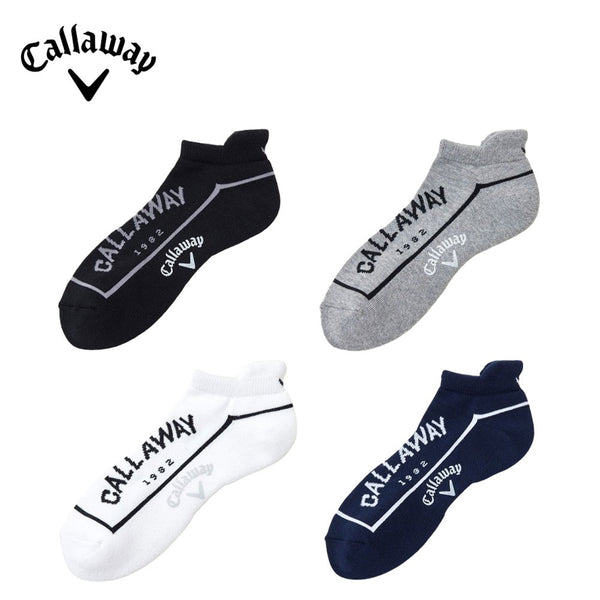 ゴルフ用品 2024年秋冬 Callaway（キャロウェイ）製品。Callaway アンクルソックス 24FW C24293103