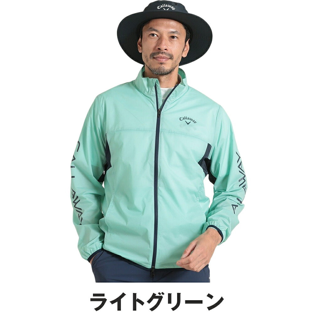 Callaway ストレッチリップストップフルジップブルゾン 25SS C25115100