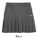 ベストスポーツ Callaway（キャロウェイ）製品。Callaway ピンストライププリーツスカート 25SS C25128204