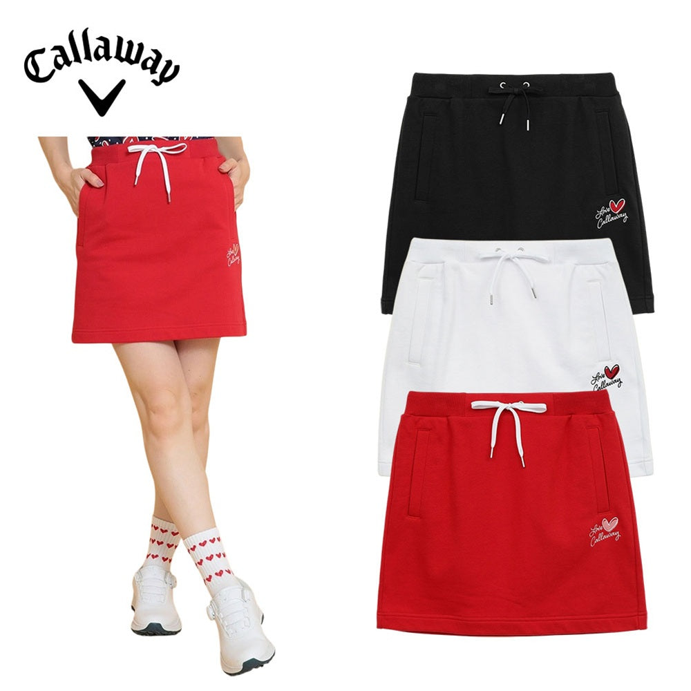 Callaway 半袖　デサントスカート Callaway ラブキャロウェイスカート 25SS C25128220 | 自転車、ゴルフ
