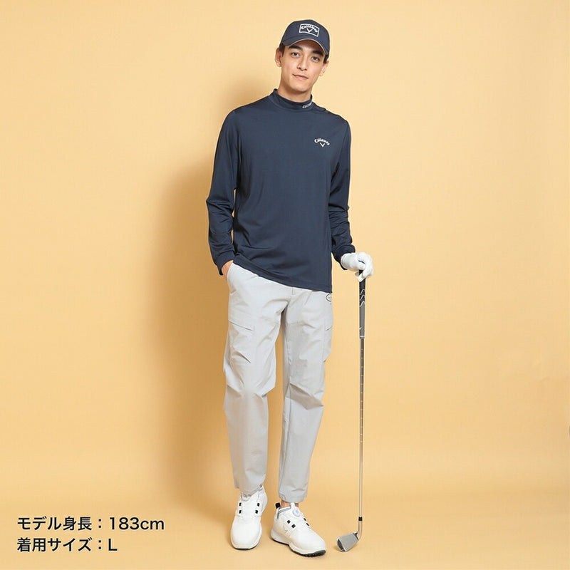 ベストスポーツ Callaway（キャロウェイ）製品。Callaway ストレッチスムース長袖モックネックシャツ 25SS C25133101