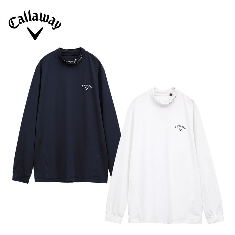 ベストスポーツ Callaway（キャロウェイ）製品。Callaway ストレッチスムース長袖モックネックシャツ 25SS C25133101