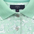 ベストスポーツ Callaway（キャロウェイ）製品。Callaway フラワープリント半袖ポロシャツ 25SS C25134207