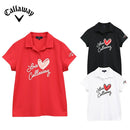 ベストスポーツ Callaway（キャロウェイ）製品。Callaway ラブキャロウェイ半袖シャツ 25SS C25134220