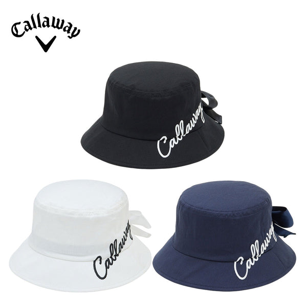 ゴルフ用品 2025年春夏 Callaway（キャロウェイ）製品。Callaway リボン付きハット 25SS C25191211