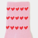 ベストスポーツ Callaway（キャロウェイ）製品。Callaway ラブキャロウェイ ハート柄ショートソックス 25SS C25193205