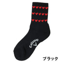 ベストスポーツ Callaway（キャロウェイ）製品。Callaway ラブキャロウェイ ハート柄ショートソックス 25SS C25193205