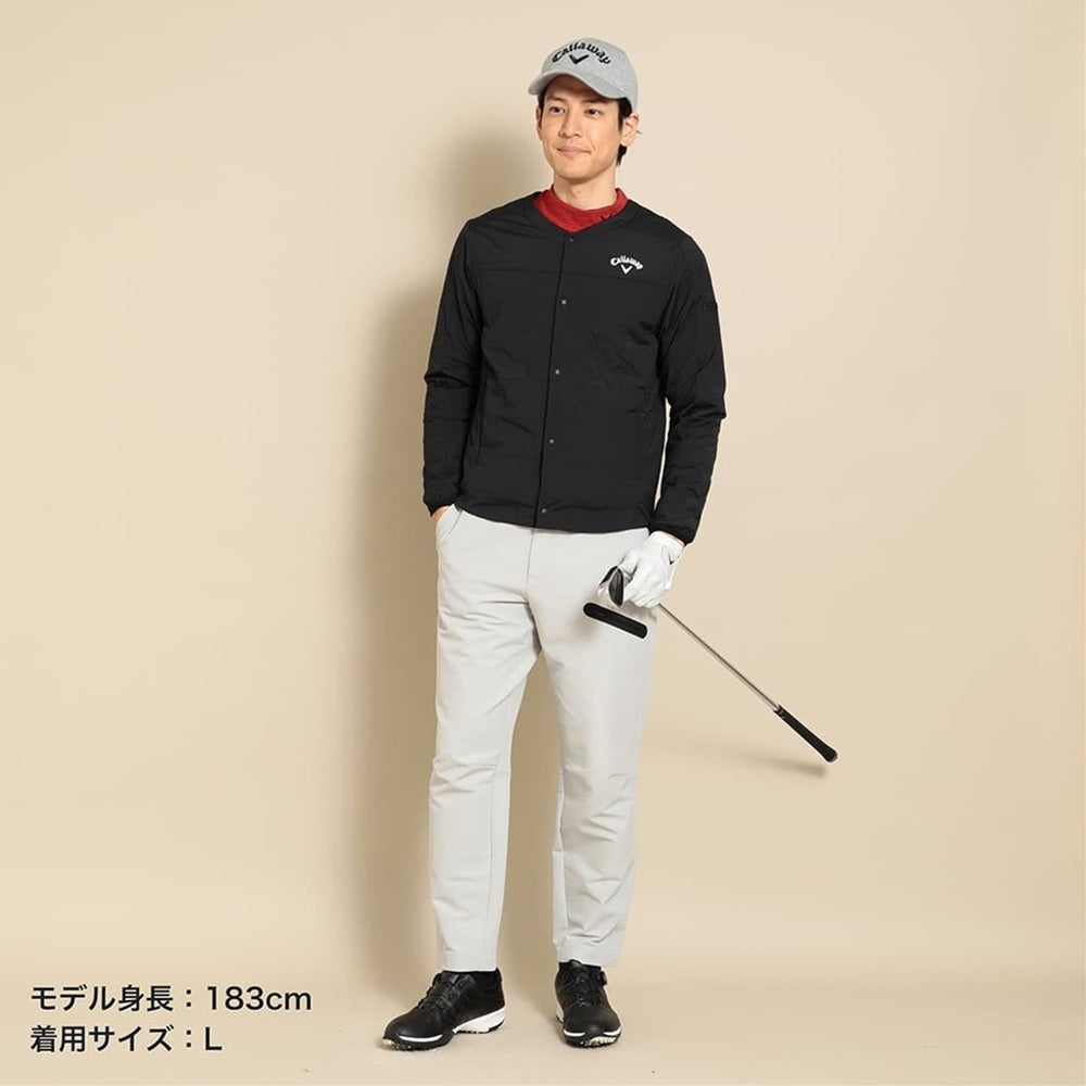 Callaway ストレッチナイロンタフタ撥水中綿ブルゾン 23FW C23215105