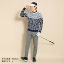 ベストスポーツ Callaway（キャロウェイ）製品。Callaway ロゴジャカードニット 23FW C23218101