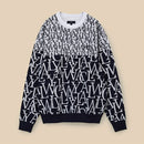 ベストスポーツ Callaway（キャロウェイ）製品。Callaway ロゴジャカードニット 23FW C23218101