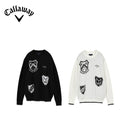 ベストスポーツ Callaway（キャロウェイ）製品。Callaway エンブレムジャカードニット 23FW C23218105