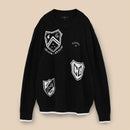 ベストスポーツ Callaway（キャロウェイ）製品。Callaway エンブレムジャカードニット 23FW C23218105