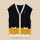 ベストスポーツ Callaway（キャロウェイ）製品。Callaway Vネックニットカーディガンベスト 23FW C23219201