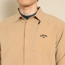 ベストスポーツ Callaway（キャロウェイ）製品。Callaway ドットエア長袖フルオープンシャツ 23FW C23233105