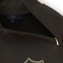 ベストスポーツ Callaway（キャロウェイ）製品。Callaway 裏起毛ラメスムース長袖モックネックシャツ 23FW C23233205