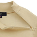 ベストスポーツ Callaway（キャロウェイ）製品。Callaway 裏起毛ラメスムース長袖モックネックシャツ 23FW C23233205