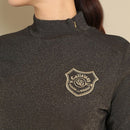 ベストスポーツ Callaway（キャロウェイ）製品。Callaway 裏起毛ラメスムース長袖モックネックシャツ 23FW C23233205