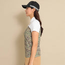 ベストスポーツ Callaway（キャロウェイ）製品。Callaway ロゴプリントカノコ半袖シャツ 23FW C23234204