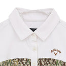 ベストスポーツ Callaway（キャロウェイ）製品。Callaway ロゴプリントカノコ半袖シャツ 23FW C23234204