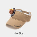 ベストスポーツ Callaway（キャロウェイ）製品。Callaway ベアぬいぐるみワッペンバイザー 23FW C23291217