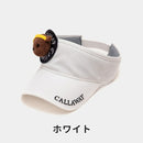 ベストスポーツ Callaway（キャロウェイ）製品。Callaway ベアぬいぐるみワッペンバイザー 23FW C23291217